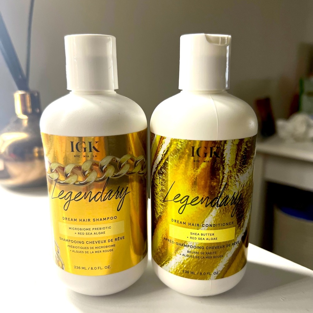 IGK legendary shampoo and conditioner. NEW